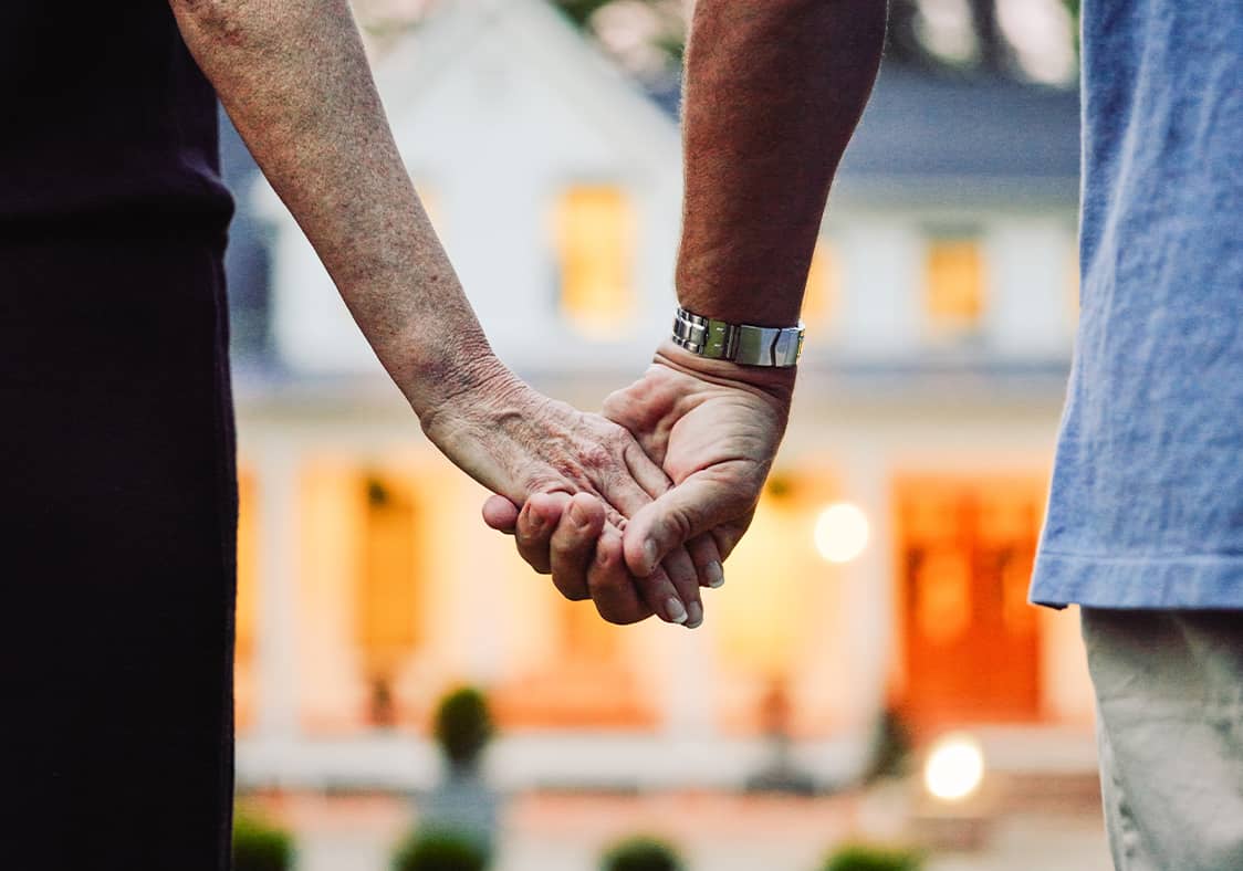 people holding hands