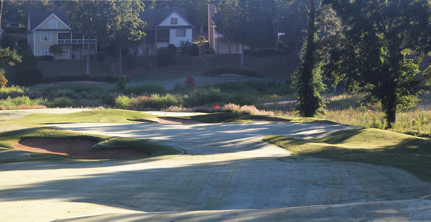 golf course sand trap