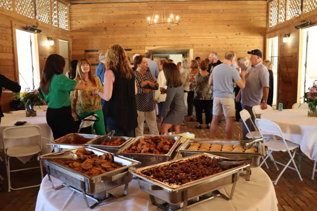 Networking Chamber of Commerce event at Harbor Club