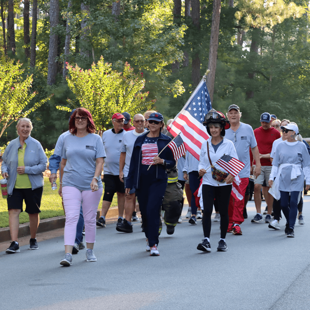 Harbor Club Remembrance Walk Honors 9/11